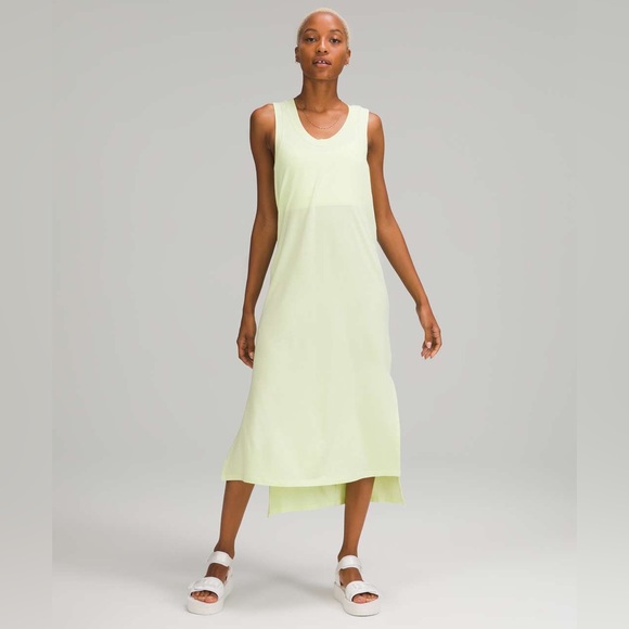 lululemon athletica Dresses & Skirts - Lululemon All Yours Tank Maxi Dress Crispin Green size 4/6